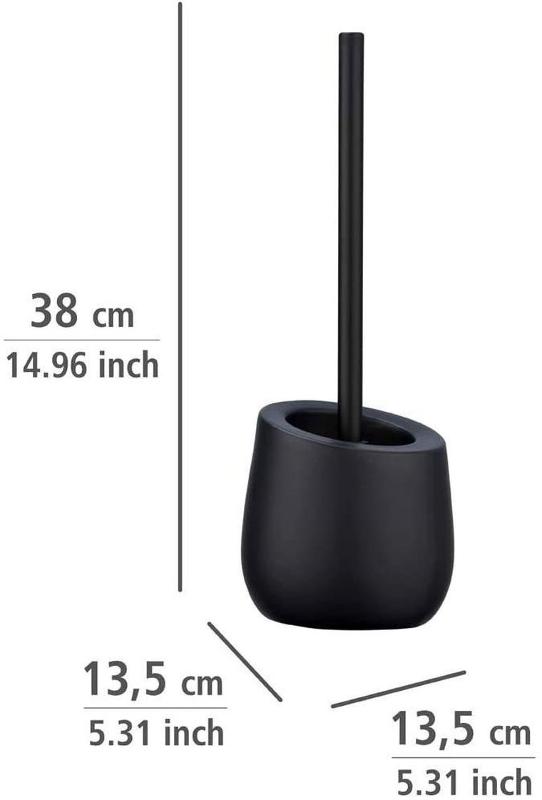 Stojak na szczotkę wc, Badi, czarny
