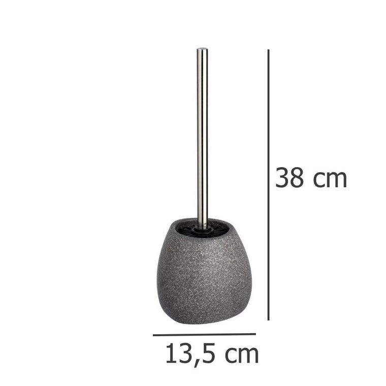 Stojak na szczotkę wc Pion, szary