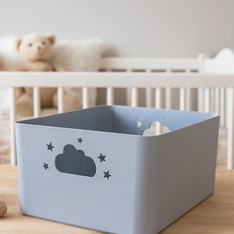 Storage Solutions, Sky, pojemnik na zabawki, 34.5-25-15 cm