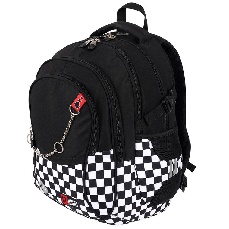 St.Right, plecak szkolny, 4-komorowy, K-Pop Chain