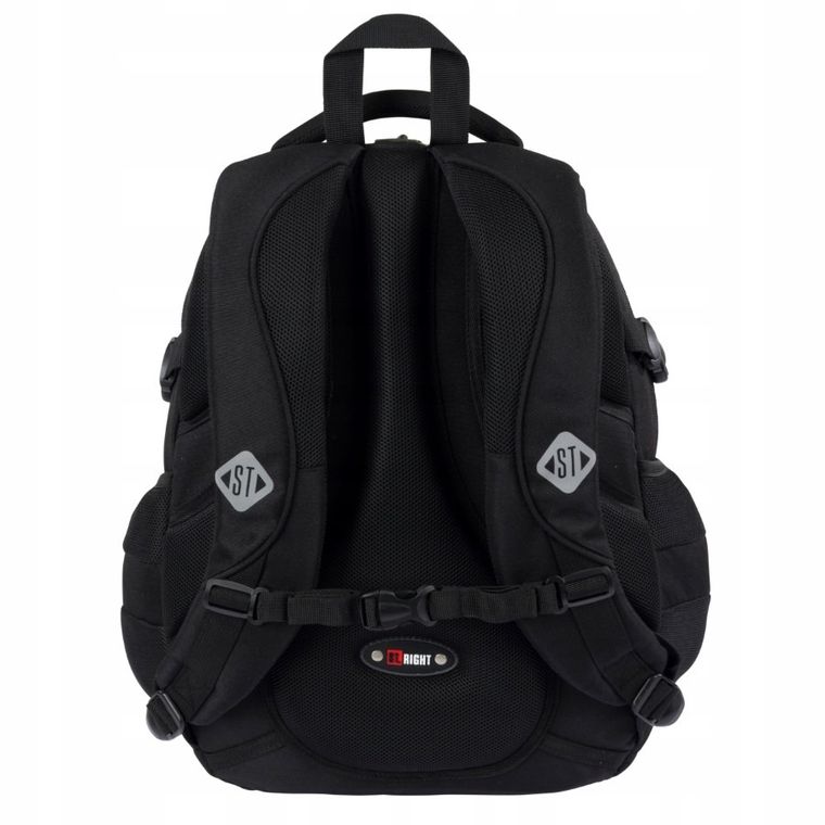 St.Right, plecak szkolny, 4-komorowy, X White