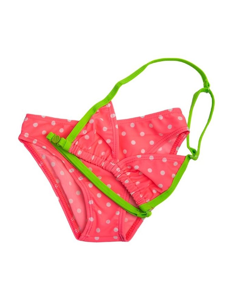 Strój kąpielowy dziewczęcy dwuczęściowy, różowy, Mariss