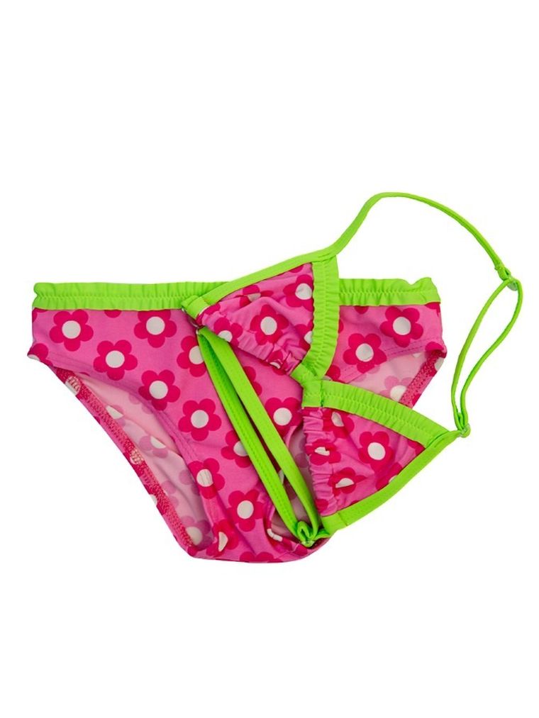 Strój kąpielowy dziewczęcy dwuczęściowy, różowy, Mariss