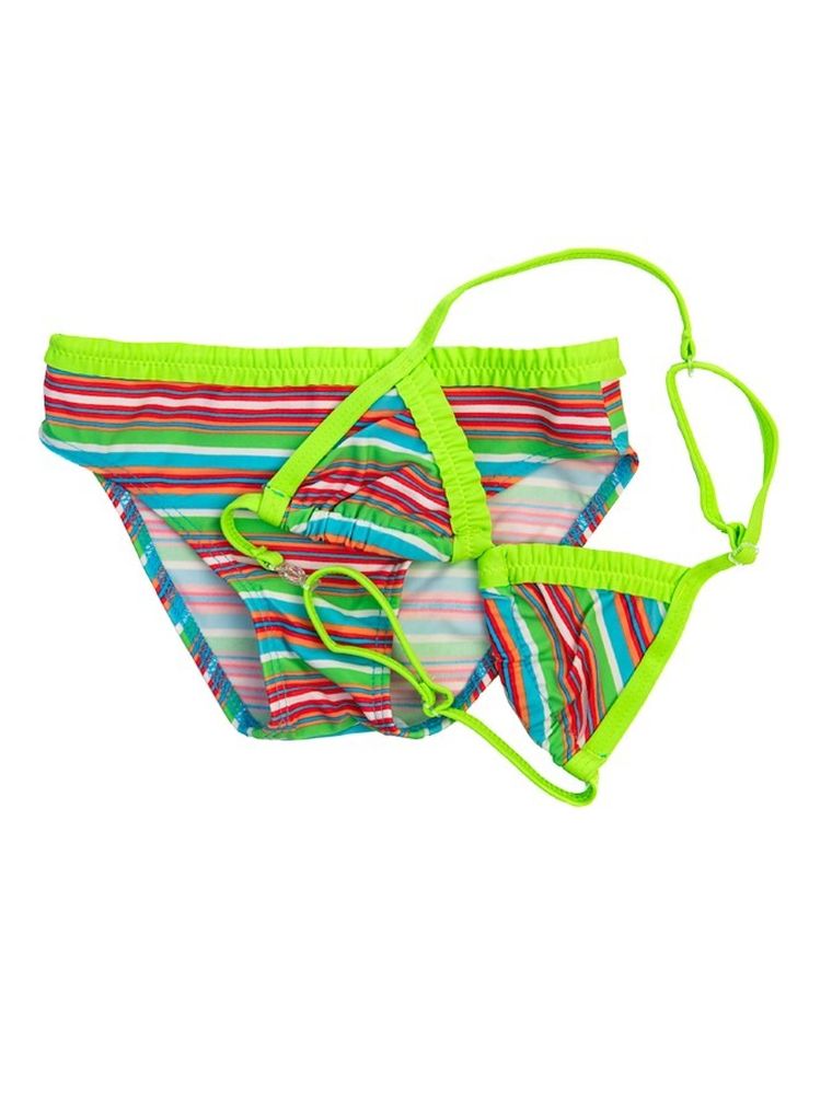 Strój kąpielowy dziewczęcy dwuczęściowy, zielony, Mariss