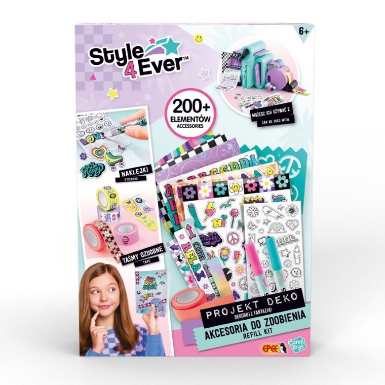 Style4Ever, Projekt Deko, Akcesoria do zdobienia, zestaw kreatywny