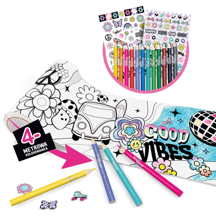 Style4Ever, Projekt Deko, Rolka do dekorowania, zestaw kreatywny