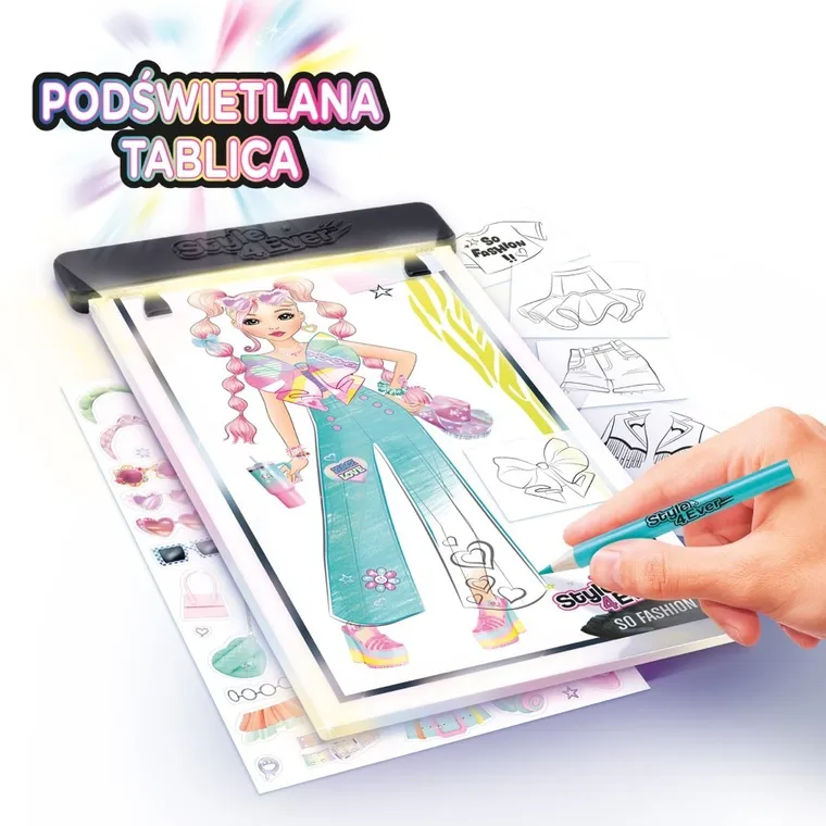 Style4Ever, Projekt Moda, podświetlana tablica do projektowania