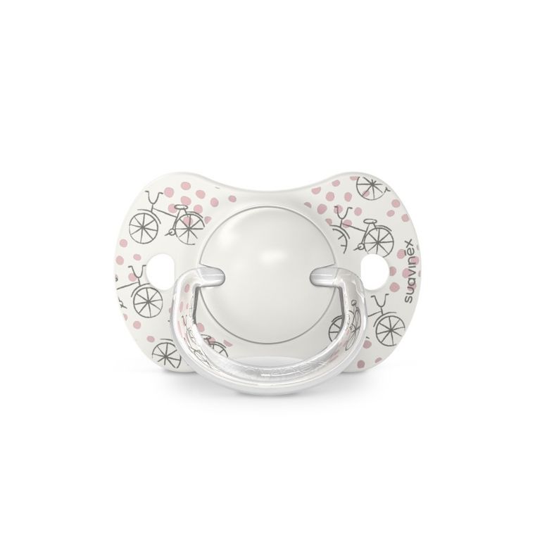 Suavinex, A walk in the park, SX Pro, smoczek fizjologiczny, silikonowy, różowy, 0-6m, 2 szt.