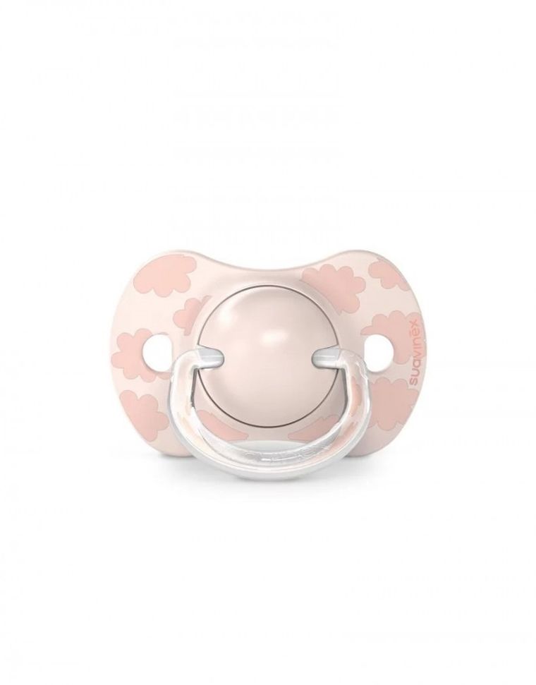 Suavinex, Dreams, SX Pro, smoczek fizjologiczny, silikonowy, różowy, 0-6 m, 2 szt.