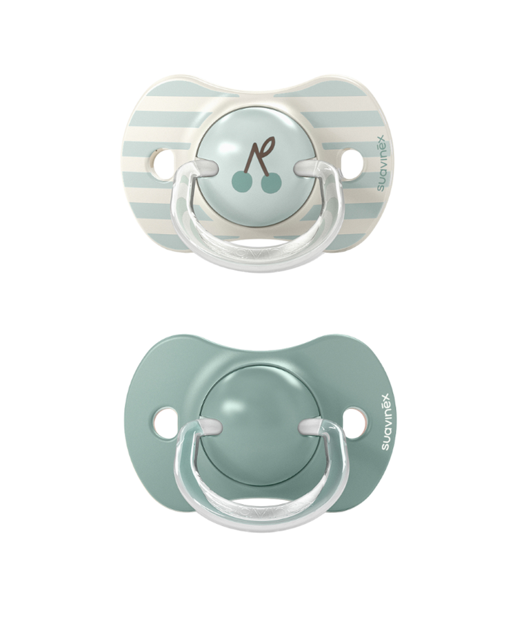Suavinex, SX Pro, Birdies, smoczek fizjologiczny, miętowy, 18m+, 2 szt.