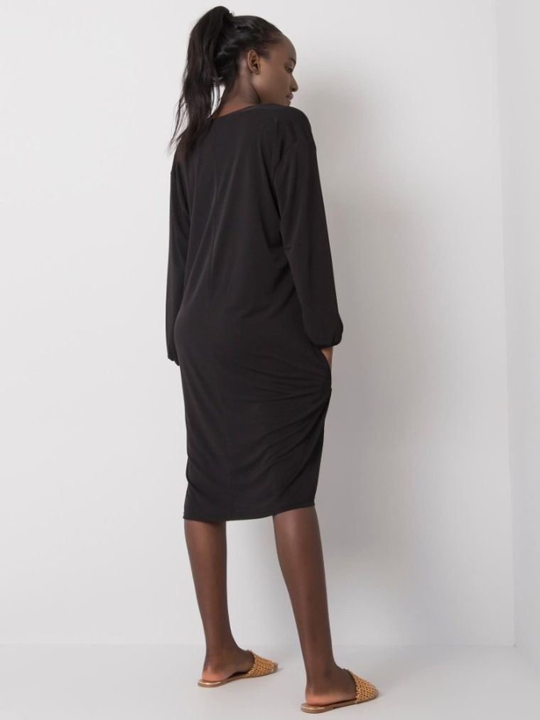 Sukienka damska, czarna, Ex Moda