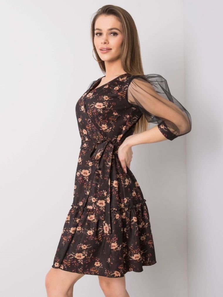 Sukienka damska, czarna, Lakerta