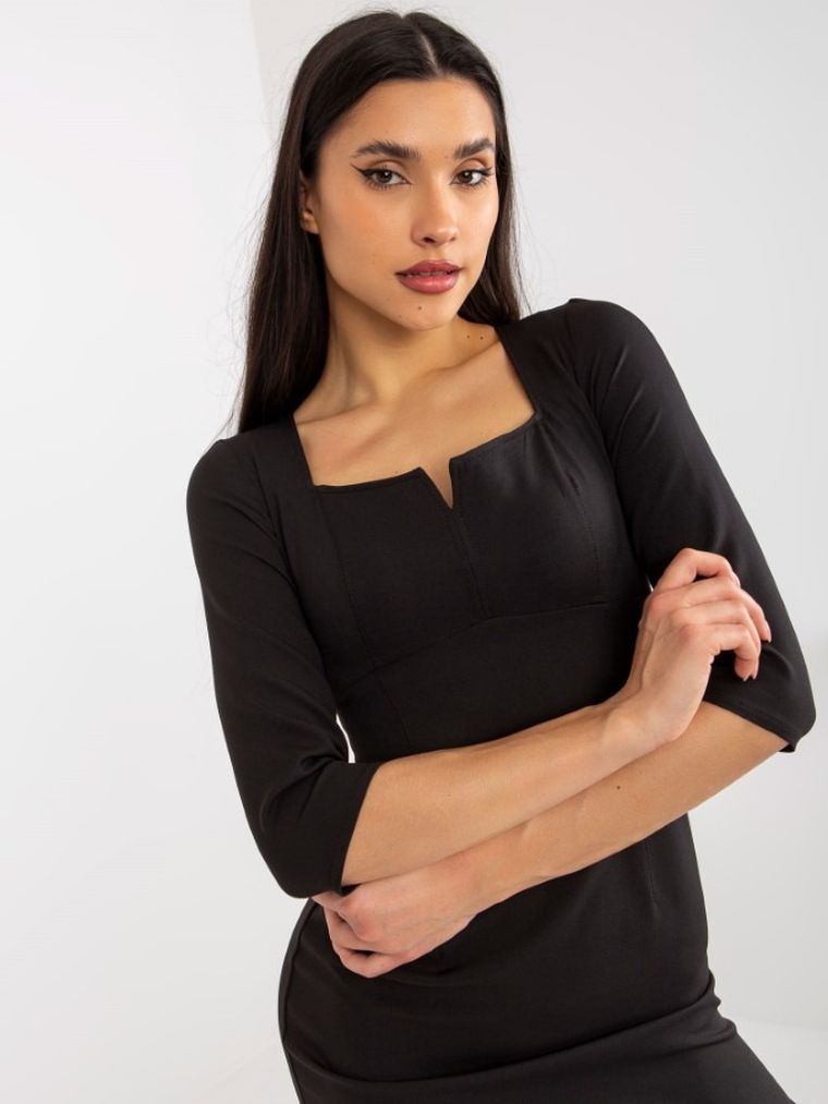 Sukienka damska, czarna, Lakerta