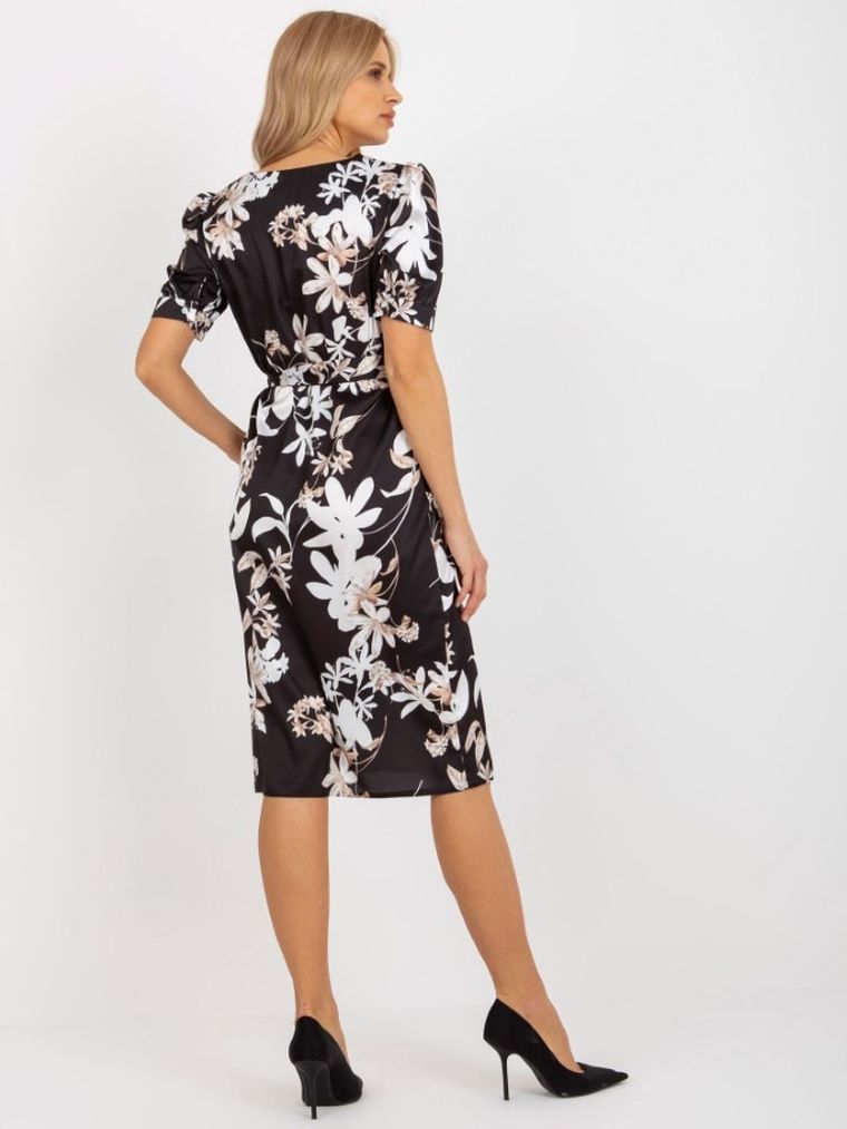 Sukienka damska, czarna, Lakerta