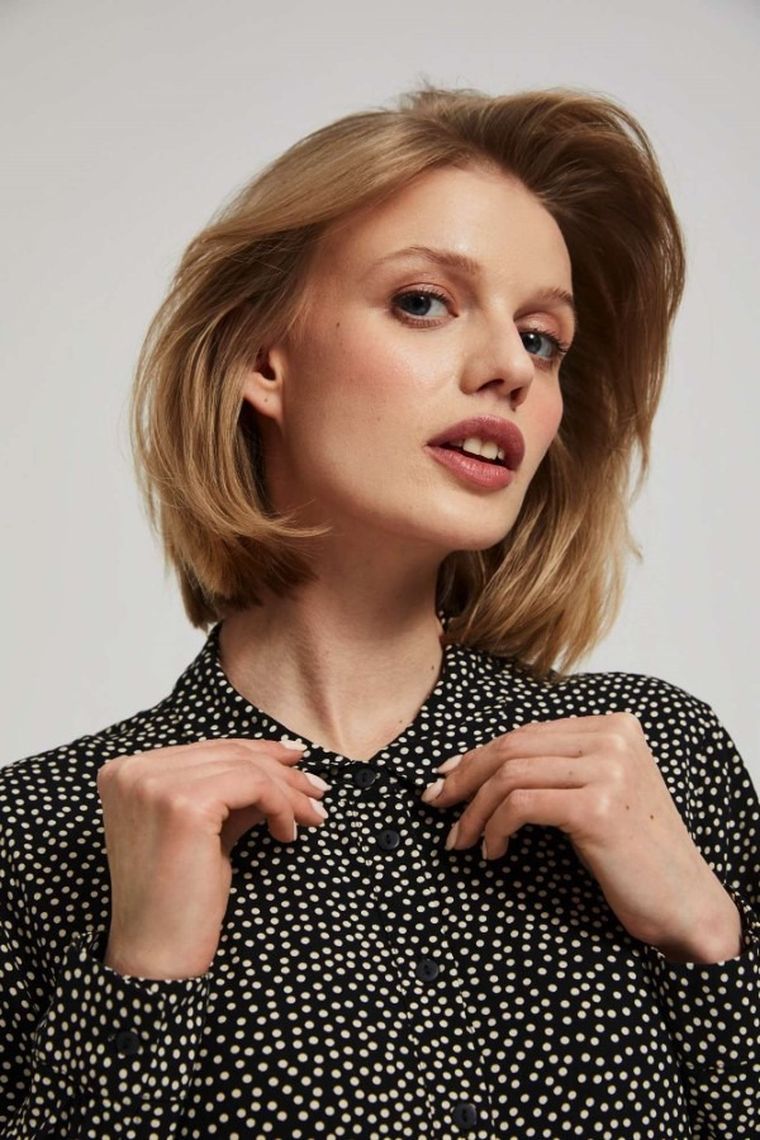 Sukienka damska, czarna, Moodo