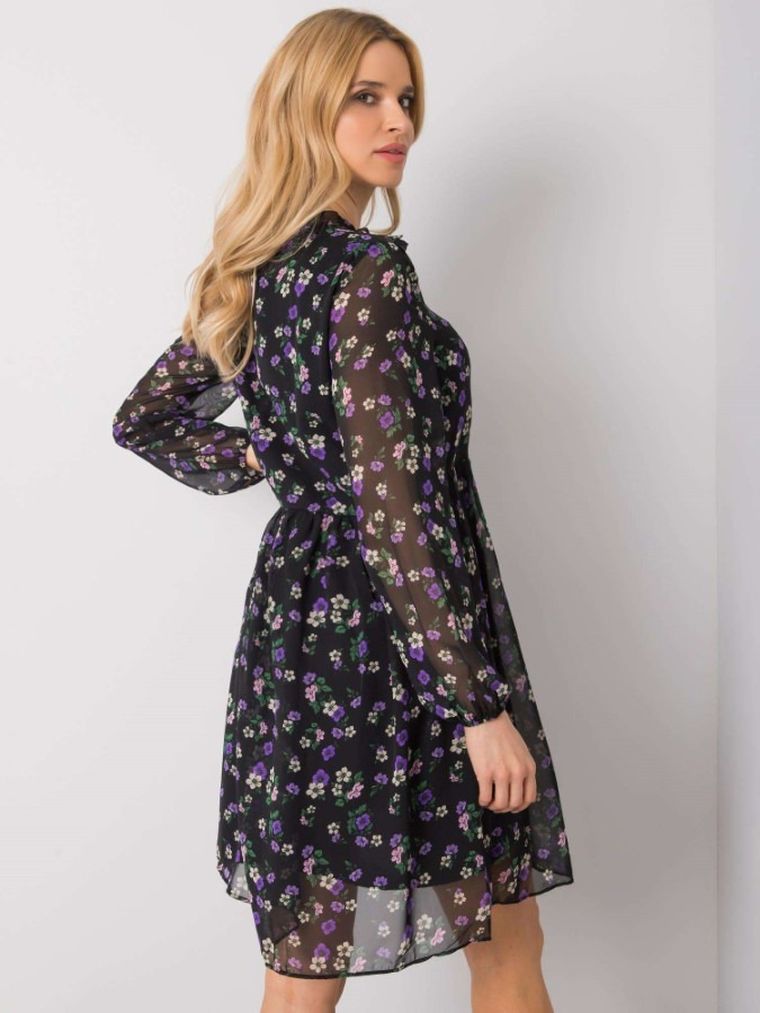 Sukienka damska, czarna, Rue Paris