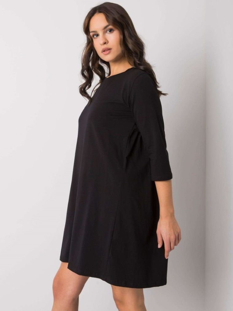 Sukienka damska, czarna, Rue Paris