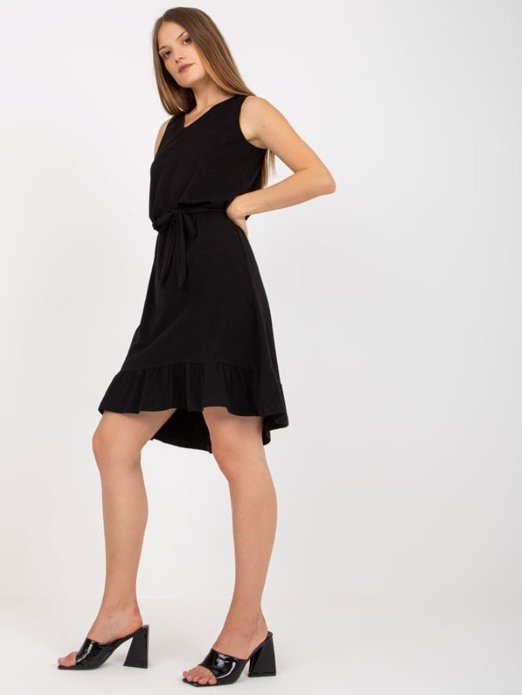 Sukienka damska, czarna, Rue Paris