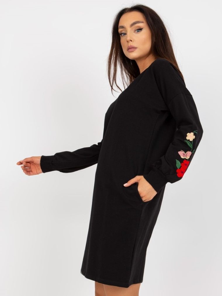 Sukienka damska, czarna, Rue Paris