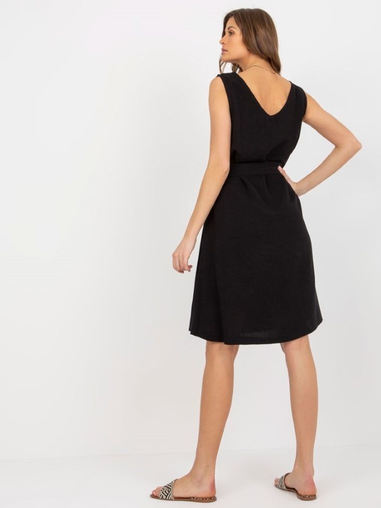 Sukienka damska, czarna, Rue Paris