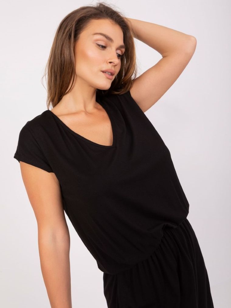 Sukienka damska, czarna, Rue Paris