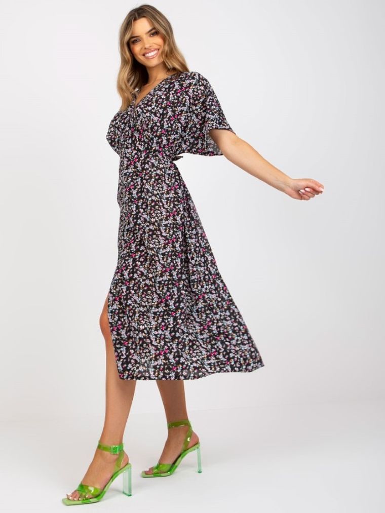 Sukienka damska, czarna, Rue Paris