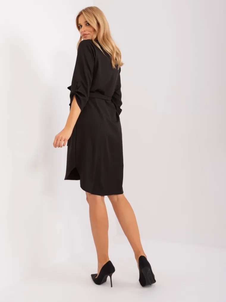 Sukienka damska, czarna, Rue Paris