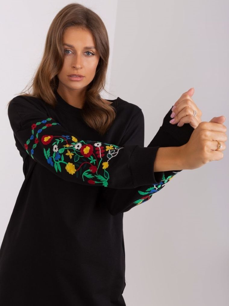 Sukienka damska, czarna, Rue Paris