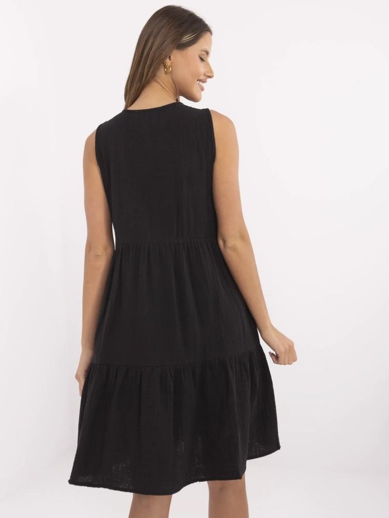 Sukienka damska, czarna, Sublevel