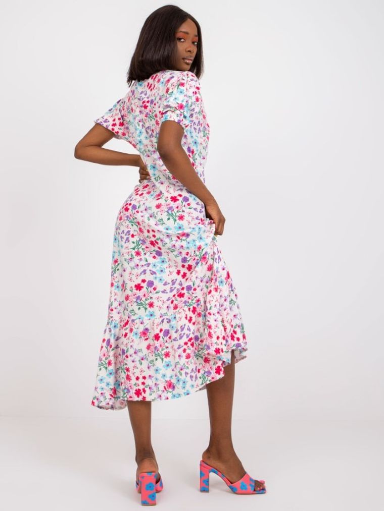 Sukienka damska, ecru, Rue Paris