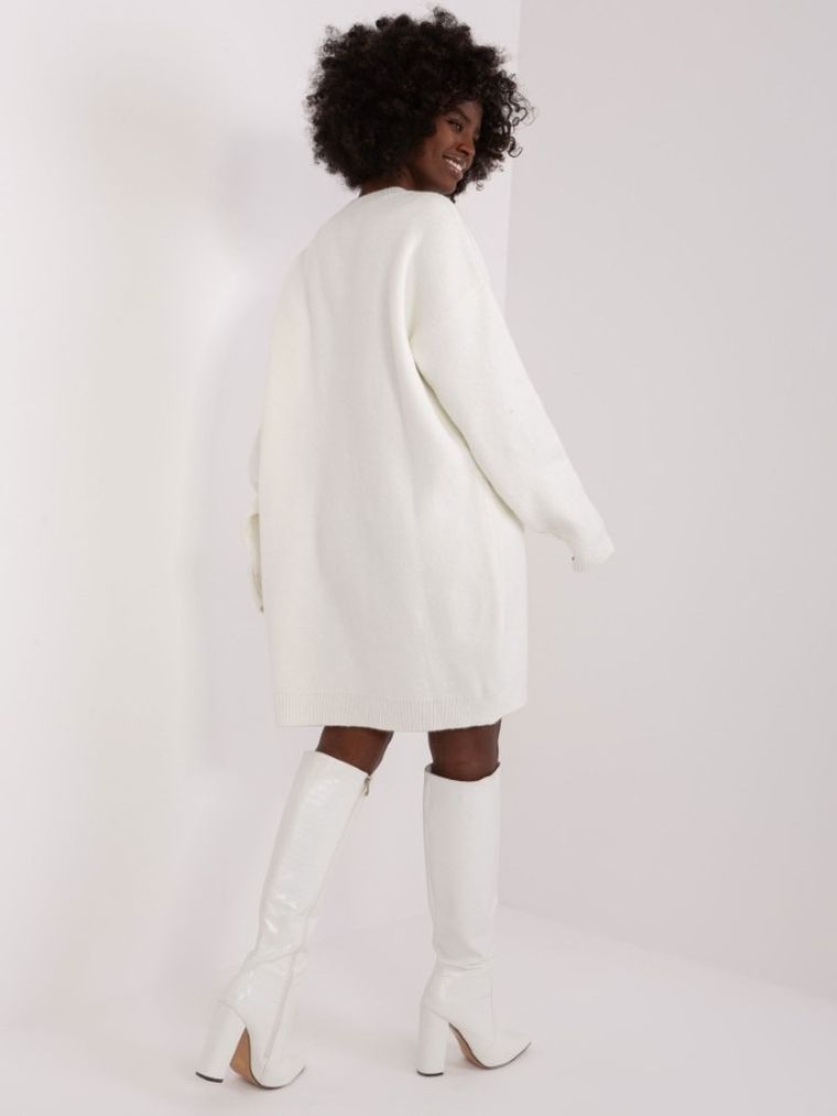 Sukienka damska, ecru, Rue Paris