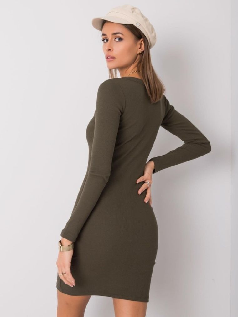 Sukienka damska, khaki, Rue Paris