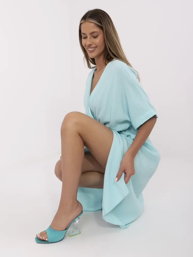 Sukienka damska, miętowa, Italy Moda