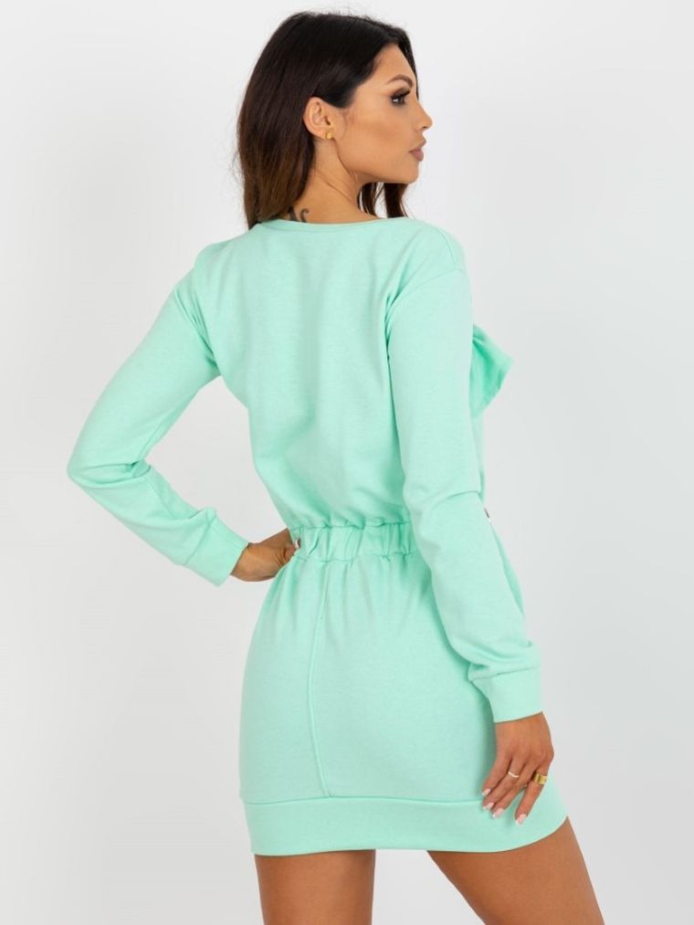 Sukienka damska, miętowa, Lily Rose