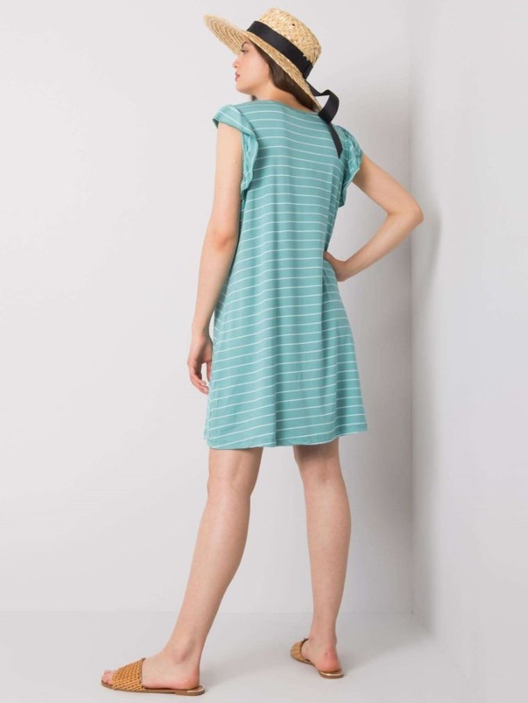 Sukienka damska, miętowa, Rue Paris