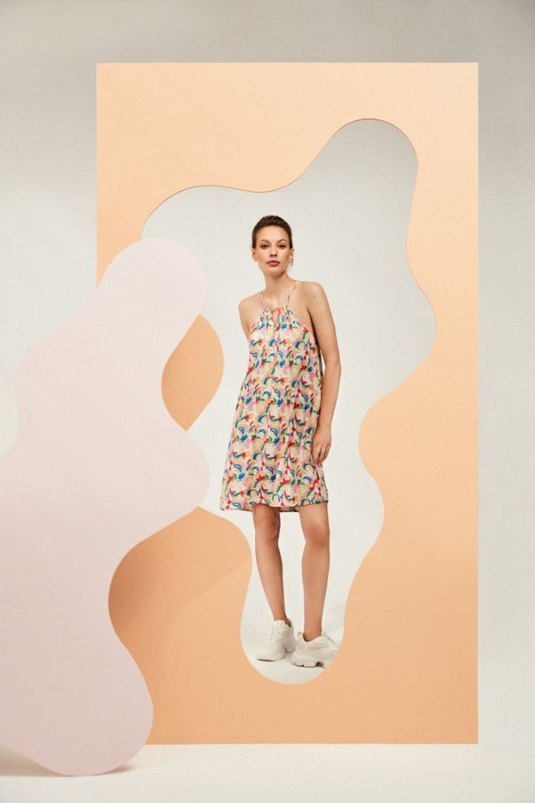 Sukienka damska, mix, Moodo