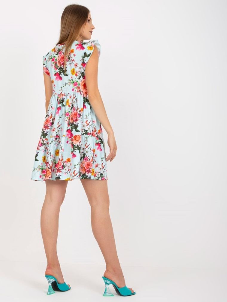 Sukienka damska, niebieska, Rue Paris