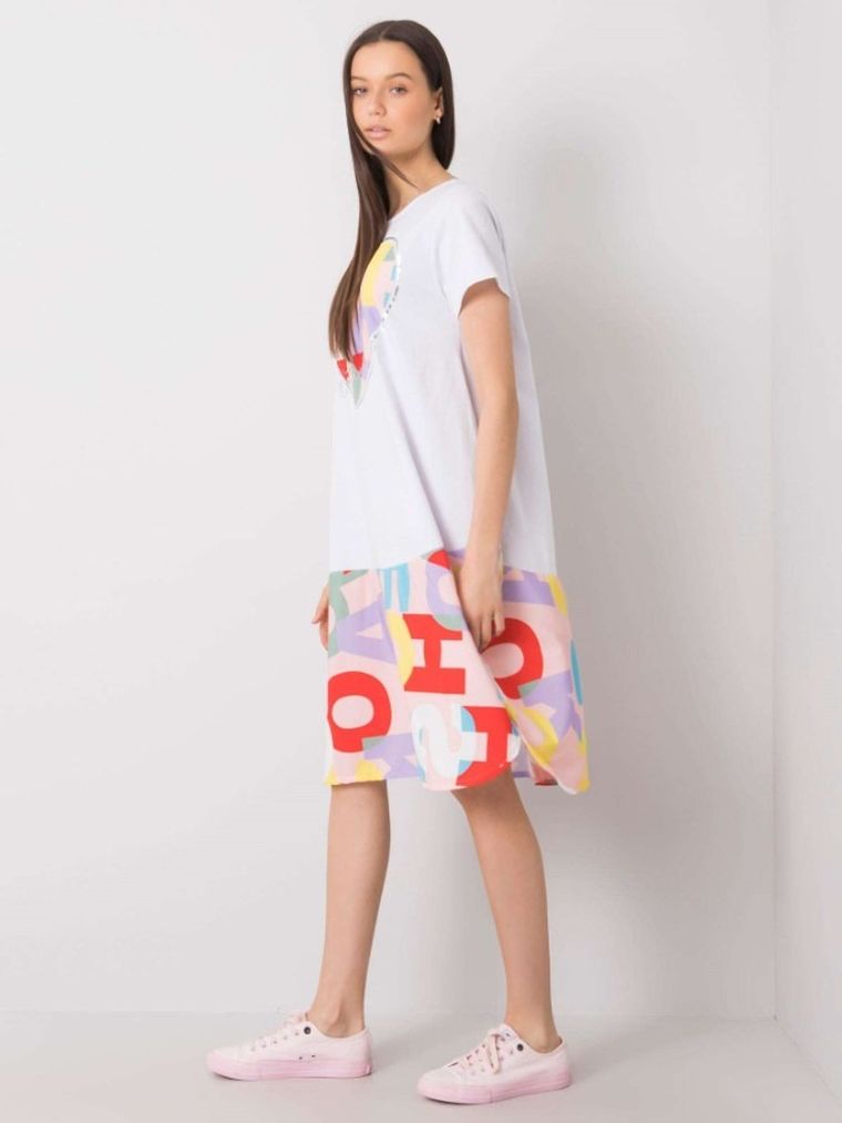 Sukienka damska, różowa, Italy Moda