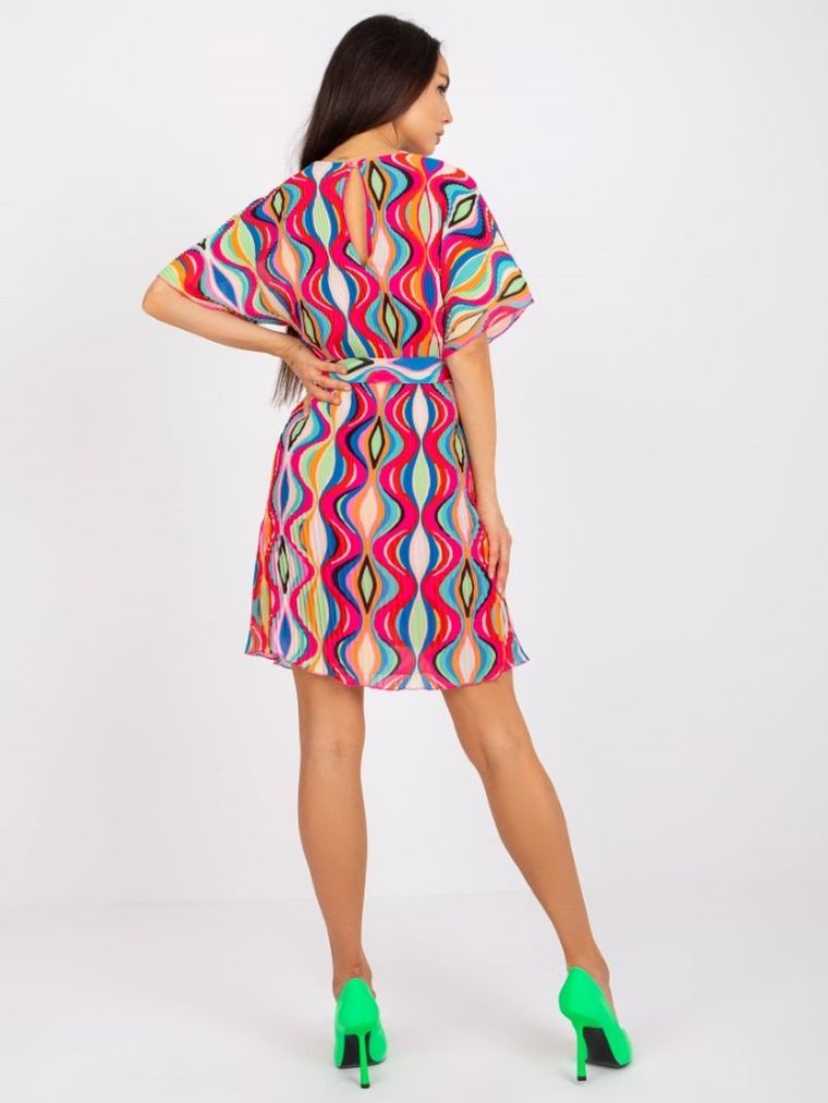 Sukienka damska, różowa, Italy Moda