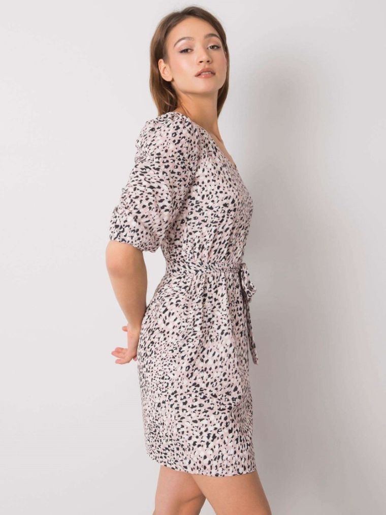 Sukienka damska, różowa, Lakerta