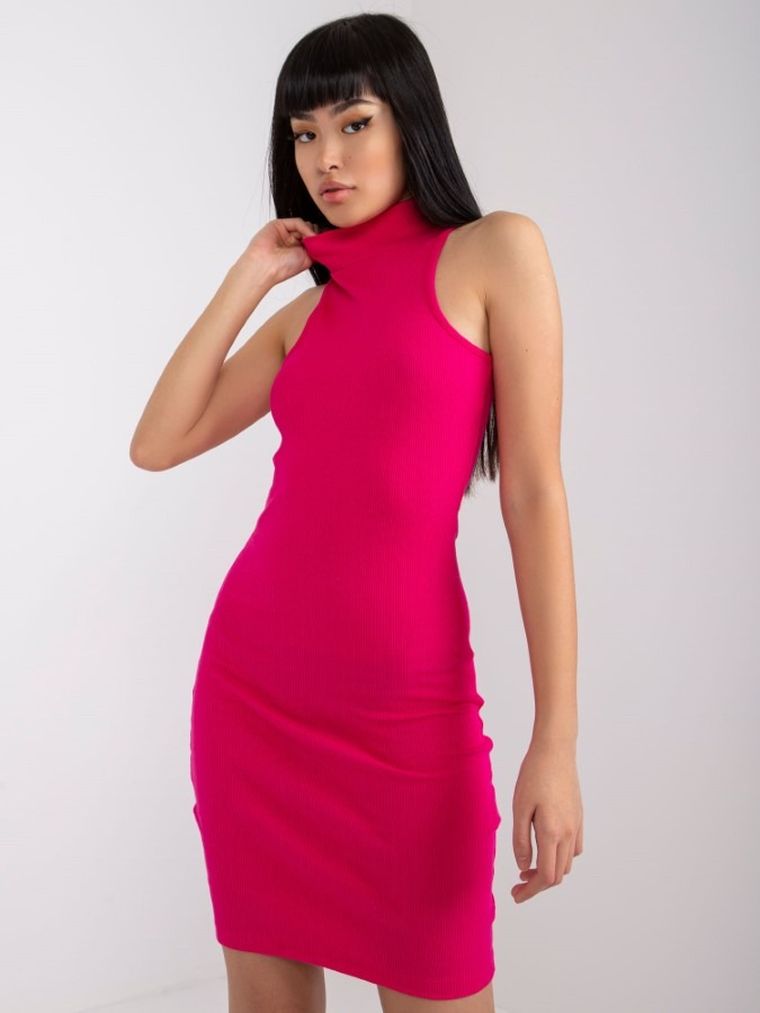 Sukienka damska, różowa, Rue Paris