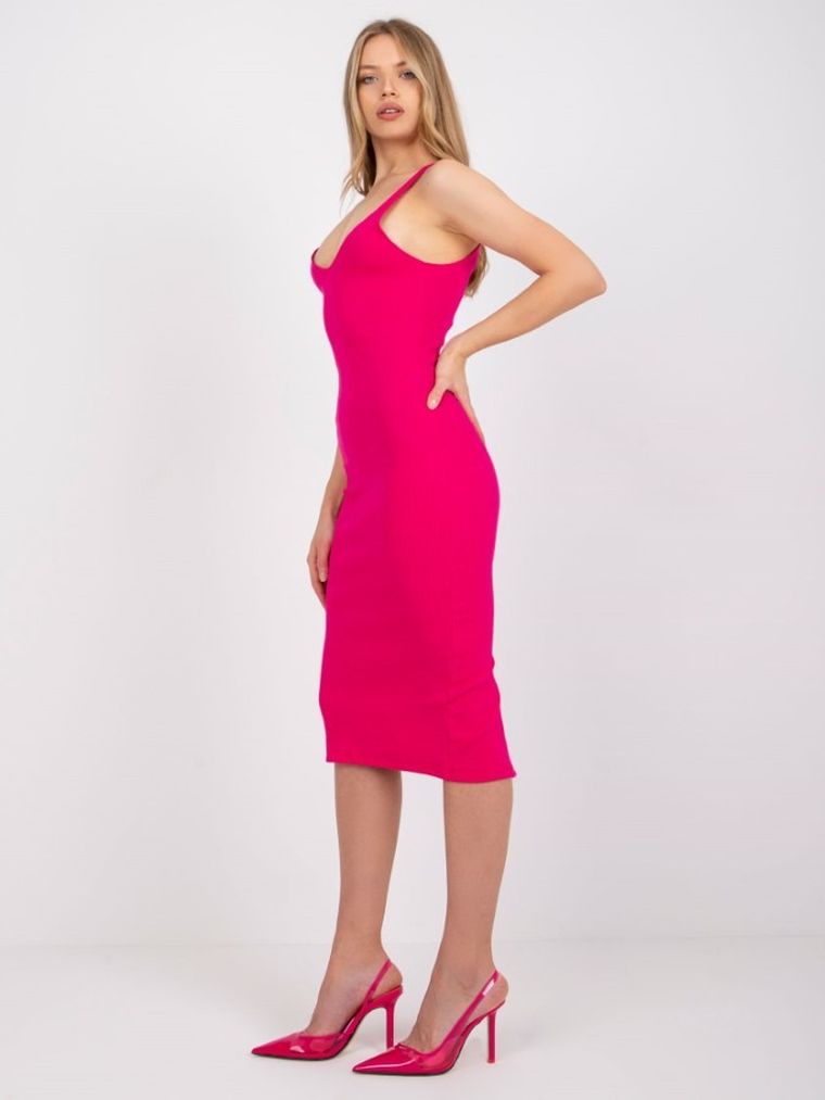 Sukienka damska, różowa, Rue Paris