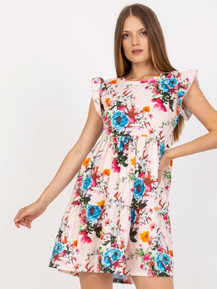 Sukienka damska, różowa, Rue Paris