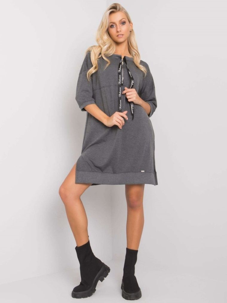 Sukienka damska, szara, Relevance