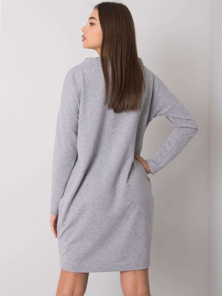 Sukienka damska, szara, Relevance