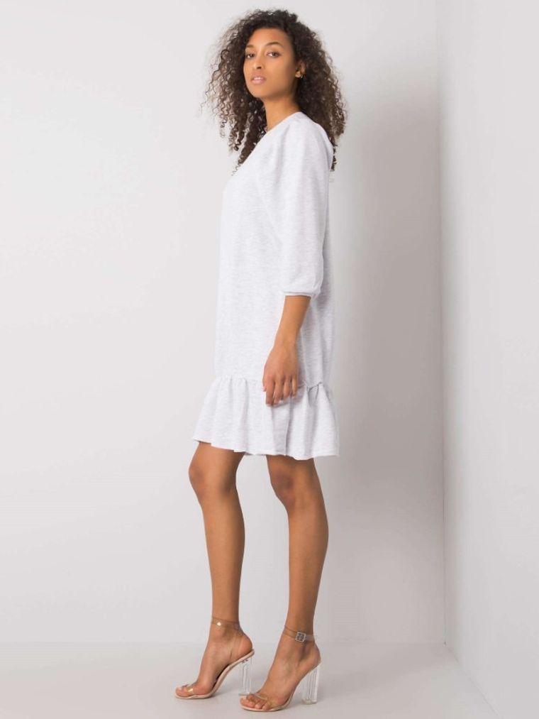 Sukienka damska, szara, Rue Paris