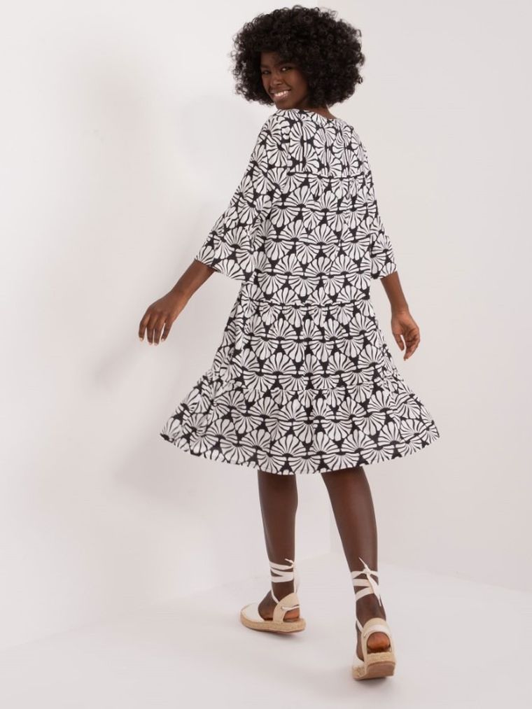 Sukienka damska z długim rękawem, mix, Sublevel