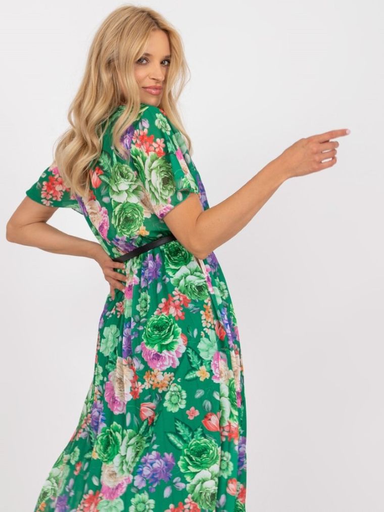 Sukienka damska, zielona, Italy Moda