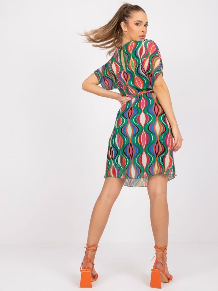 Sukienka damska, zielony, Italy Moda