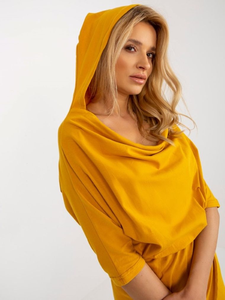 Sukienka damska, żółta, Lily Rose